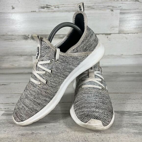 Adidas Womens Cloudfoam Pure DB0695 Gray Running Shoes Sneakers Gray Size 7.5 - Picture 5 of 9